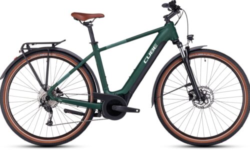 Cube Touring Hybrid ONE 625Wh Barra Alta darkgreen´n´green