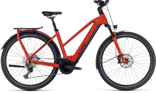Cube Kathmandu Hybrid EXC 750Wh Cuadro SemiAbierto red´n´black