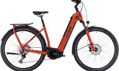 Cube Kathmandu Hybrid EXC 750Wh Cuadro Abierto red´n´black