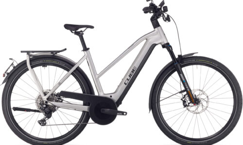 Cube Kathmandu Hybrid 45 750 Wh grey´n´reflex - Bicicleta Eléctrica Trekking 2026 Cuadro semiabierto
