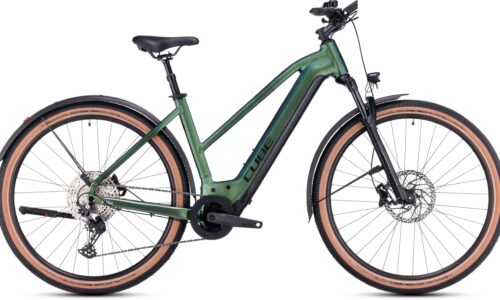 Cube Nuride Hybrid SLX 750Wh Allroad Cuadro SemiAbierto verde´n´black