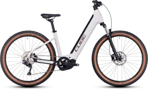 Cube Reaction Hybrid ONE 750Wh Cuadro Abierto lightgrey´n´rose