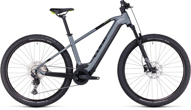 Cube Reaction Hybrid PRO 625Wh Barra Alta flashgrey´n´green