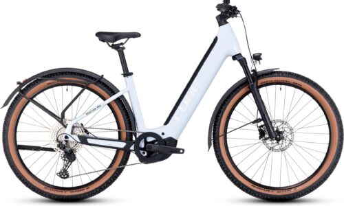 Cube Reaction Hybrid PRO 500Wh Allroad Cuadro Abierto flashwhite´n´black