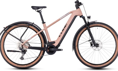 Cube Reaction Hybrid PRO 500 Wh Allroad Barra Alta blushrose´n´silver