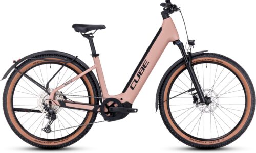 Cube Reaction Hybrid PRO 500Wh Allroad Cuadro Abierto blushrose´n´silver