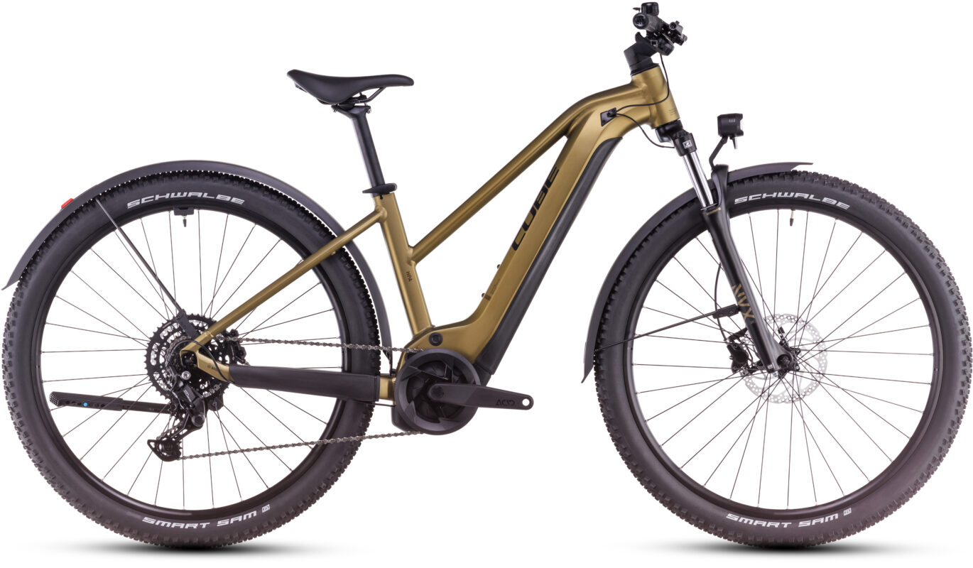 Cube Reaction Hybrid Performance 625 Allroad goldenlime´n´black – Cuadro semiabierto