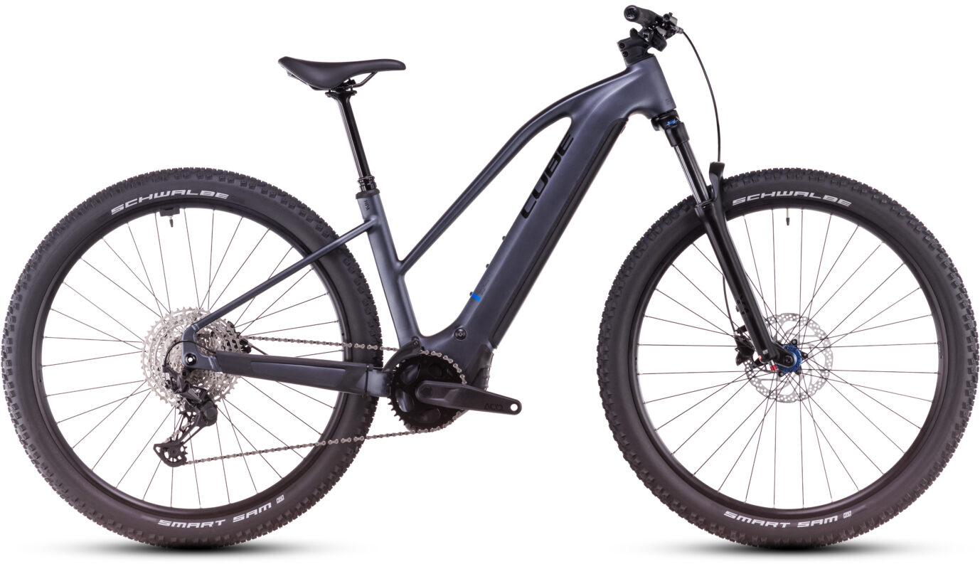 Cube Reaction Hybrid Pro 600 metallicgrey´n´black – Cuadro semiabierto