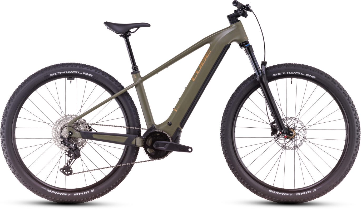 Cube Reaction Hybrid Pro 600 dustyolive´n´gold – Barra alta