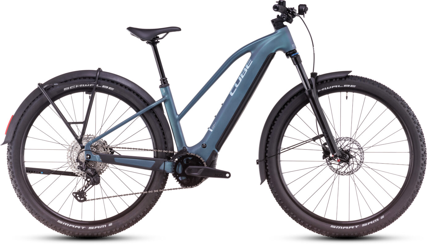 Cube Reaction Hybrid Pro 600 Allroad smaragdgrey´n´prism – Cuadro semiabierto
