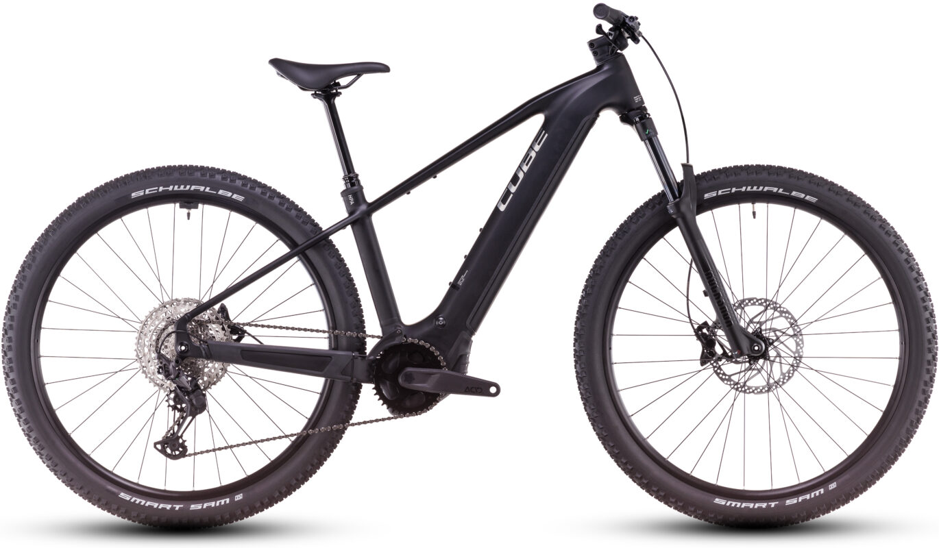 Cube Reaction Hybrid Race 800 black´n´metal – Barra alta