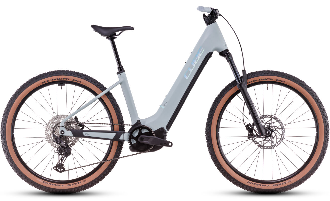 Cube Reaction Hybrid Race 800 desertgreen´n´prism – Cuadro abierto