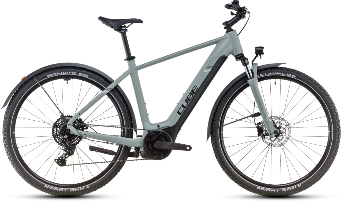 Cube Nuride Hybrid Performance 500 Allroad swampgrey´n´black – Barra alta