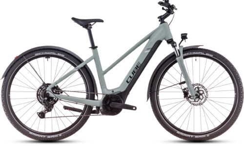Cube Nuride Hybrid Performance 625 Allroad swampgrey´n´black - Cuadro semiabierto