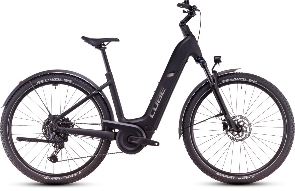 Cube Nuride Hybrid Pro 600 Allroad black´n´bronze – Cuadro abierto