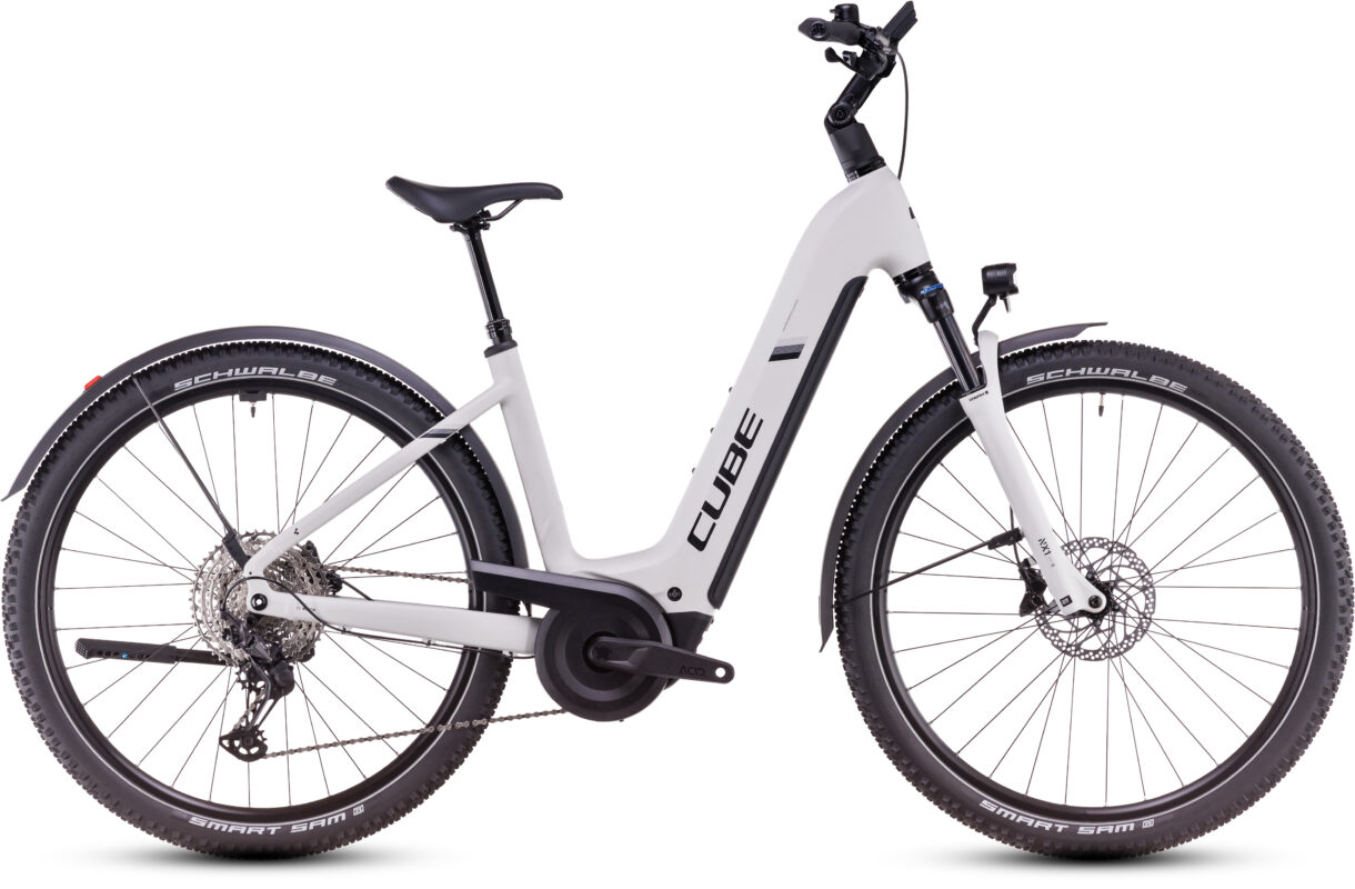 Cube Nuride Hybrid EXC 800 Allroad cotton´n´silver – Cuadro abierto