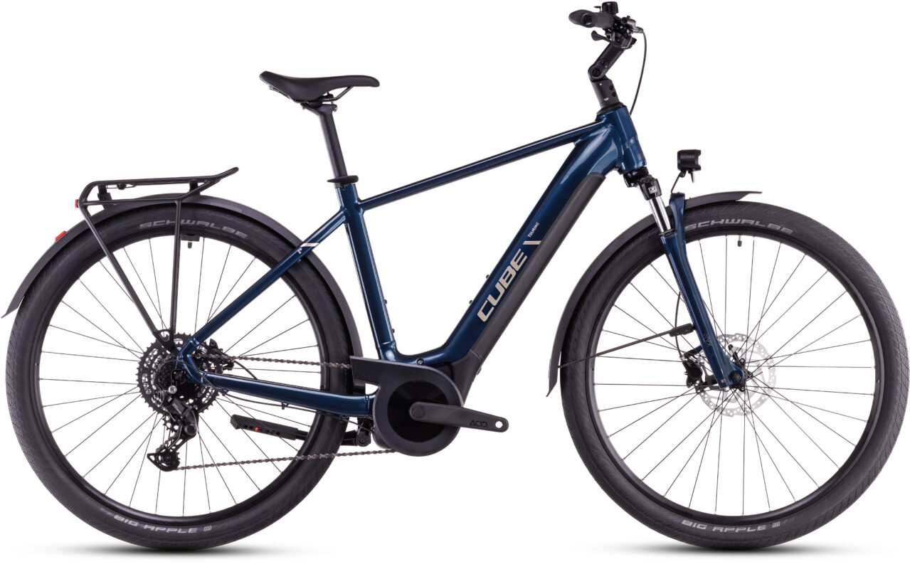 Cube Touring Hybrid ONE 500 deepsea´n´chrome – Barra alta