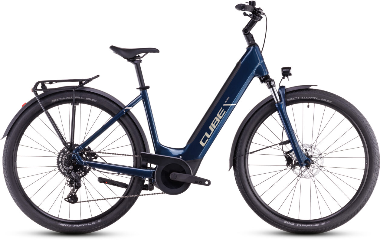 Cube Touring Hybrid ONE 625 deepsea´n´chrome – Cuadro abierto