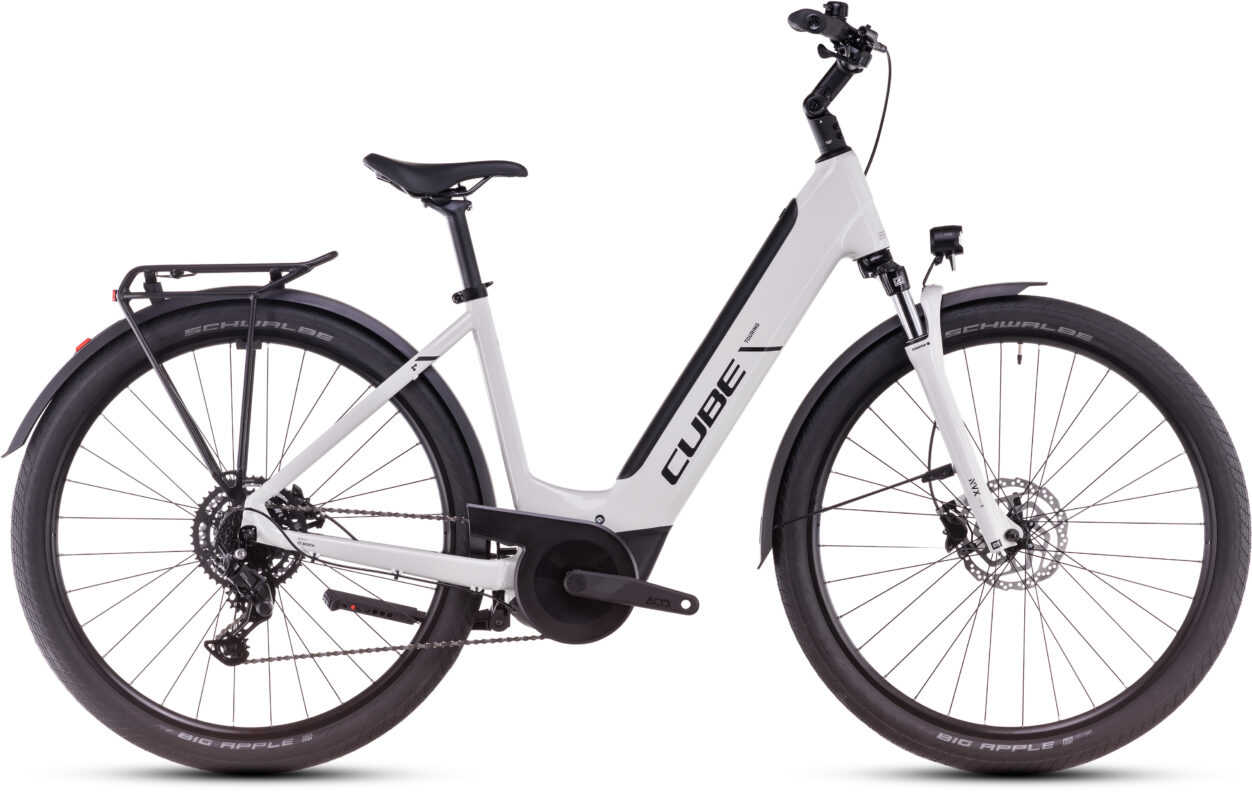 Cube Touring Hybrid ONE 500 cotton´n´grey – Cuadro abierto