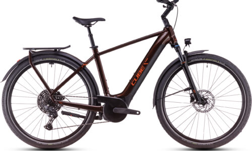 Cube Touring Hybrid Pro 625 cinnamon´n´orange - Barra alta