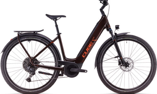 Cube Touring Hybrid Pro 625 cinnamon´n´orange - Cuadro abierto