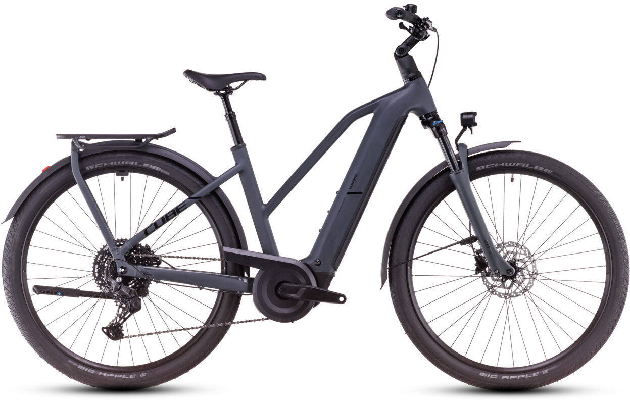 Cube Kathmandu Hybrid ONE 800 shadowgrey´n´black – Cuadro semiabierto