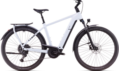 Cube Kathmandu Hybrid ONE 800 polarwhite´n´black - Barra alta