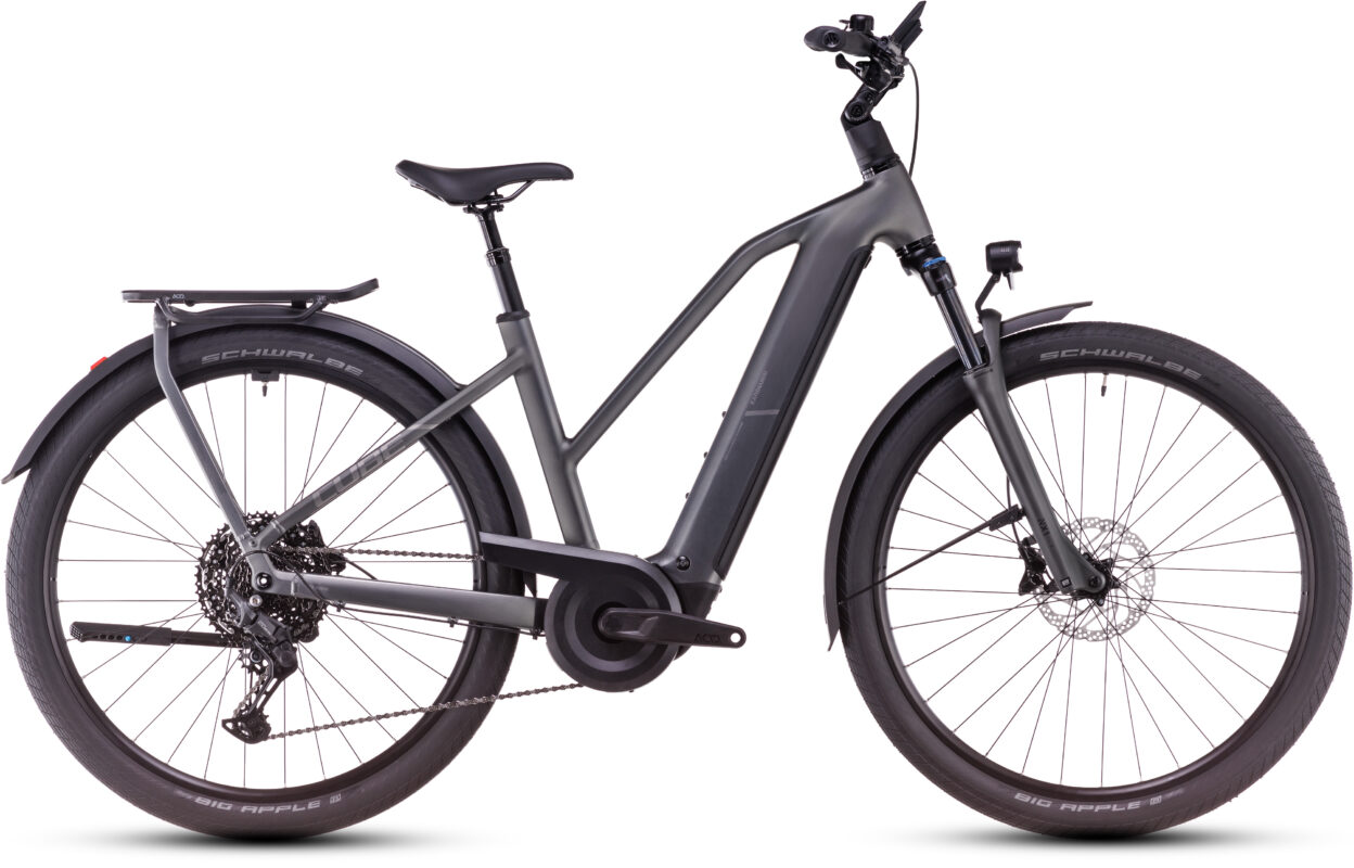Cube Kathmandu Hybrid Pro 800 slabgrey´n´chrome – Cuadro semiabierto