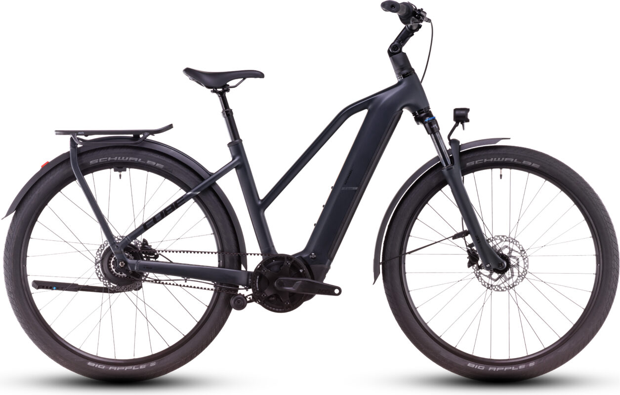 Cube Kathmandu Hybrid Comfort Pro 800 night´n´chrome – Cuadro semiabierto