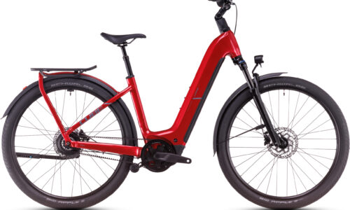 Cube Kathmandu Hybrid Comfort Pro 800 electricred´n´red - Cuadro abierto