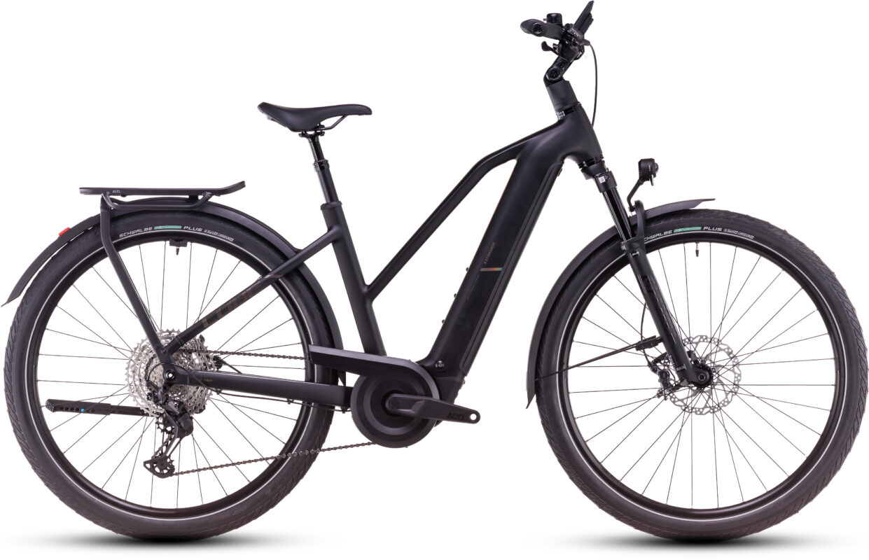 Cube Kathmandu Hybrid EXC 800 black´n´prism – Cuadro semiabierto