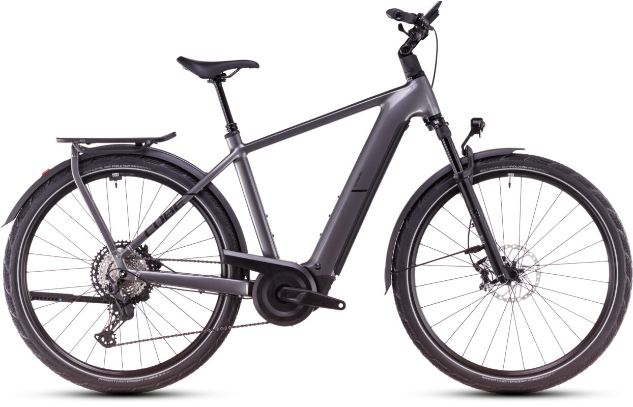 Cube Kathmandu Hybrid SLX 800 graphite´n´black – Barra alta