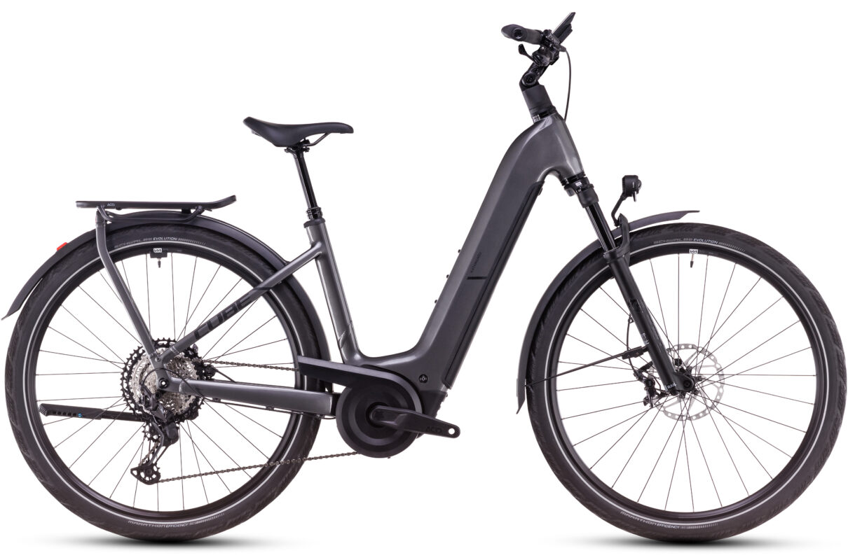 Cube Kathmandu Hybrid SLX 800 graphite´n´black – Cuadro abierto
