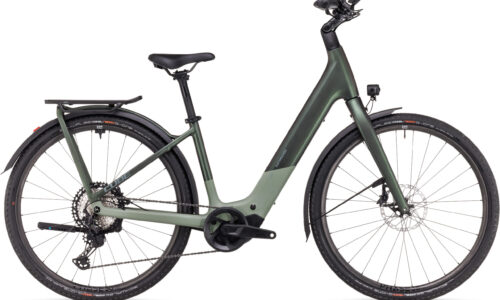 Cube Kathmandu Hybrid C:62 SLT 400X stellar´n´origanogreen - Cuadro abierto