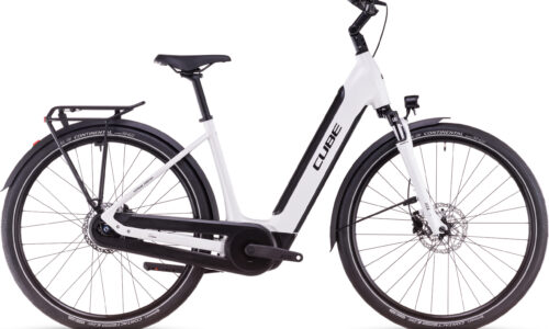 Cube Supreme Hybrid Comfort ONE 500 metallicwhite´n´black