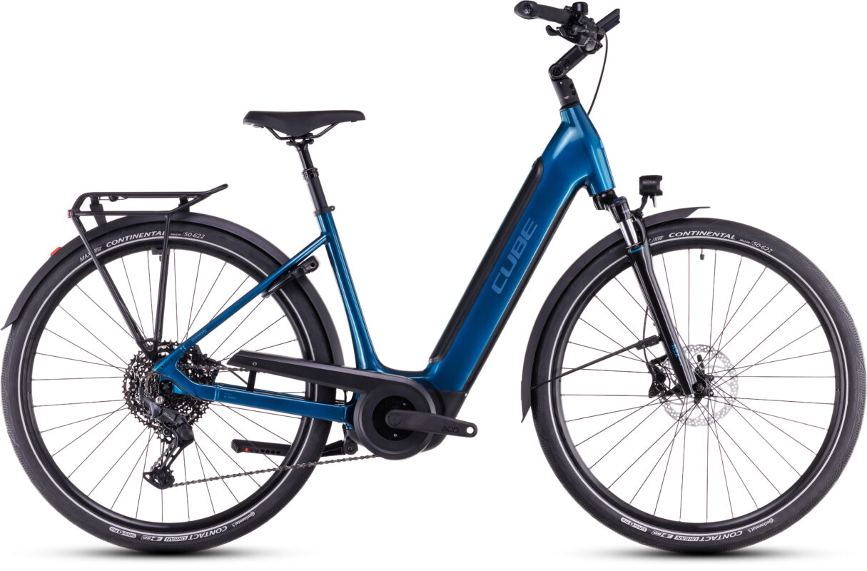Cube Supreme Hybrid Pro 625 Wh electricblue´n´blue – Bicicleta Eléctrica Urbana 2026