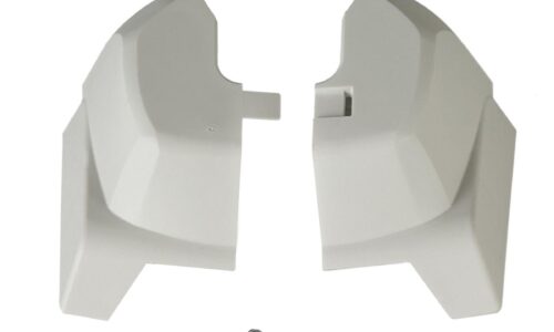 Bosch eBike Kit de cubierta de soporte para batería de cuadro, blanco (Classic+)