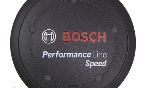 Bosch eBike Tapa de Logotipo Performance Line Speed, con anillo espaciador (BDU2XX)