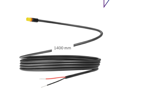 Bosch eBike Cable de alimentación para aplicación de terceros HPP, 1.400 mm (BCH3350_1400)