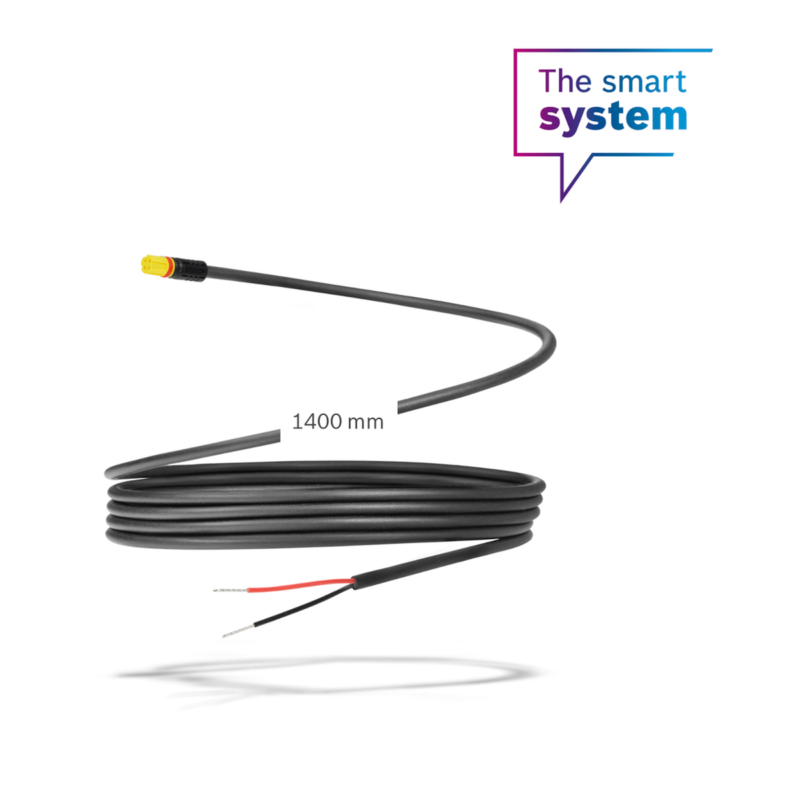 Bosch eBike Cable de alimentación para aplicación de terceros HPP, 1.400 mm (BCH3350_1400)
