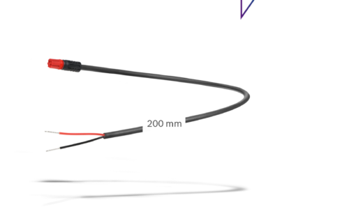 Bosch eBike Cable de luz trasera, 200 mm (BCH3330_200)