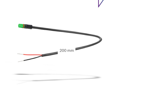 Bosch eBike Cable de alimentación para aplicación de terceros LPP, 200 mm (BCH3370_200)