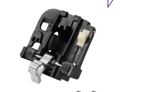 Bosch eBike Kit de montaje de soporte en el lado de la cerradura, PowerTube 500/625/750 horizontal/vertical, pivotante