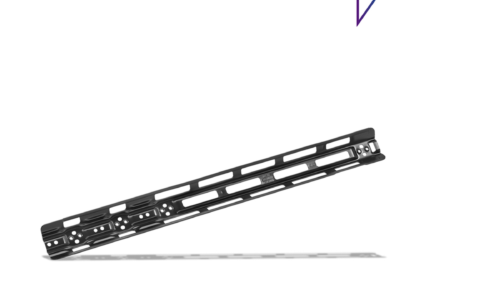 Bosch eBike Carril de montaje con protección de bordes, PowerTube 750 vertical, axial (BBP377Y)