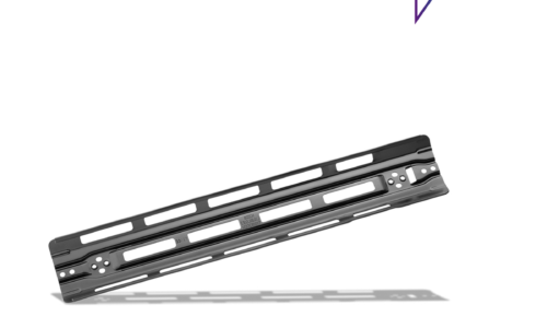 Bosch eBike Carril de montaje con protección de bordes, PowerTube 500 horizontal, axial (BBP375Y)