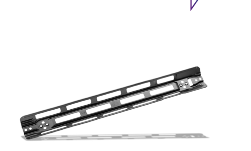 Bosch eBike Carril de montaje con protección de bordes, PowerTube 500 vertical, axial (BBP375Y)