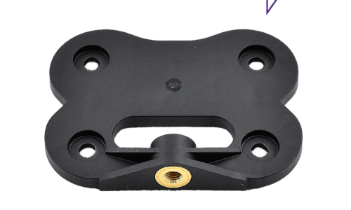 Bosch eBike Kit de placa de fijación de CompactTube horizontal, no para el lado de la cerradura, fijo (BBP324Y)