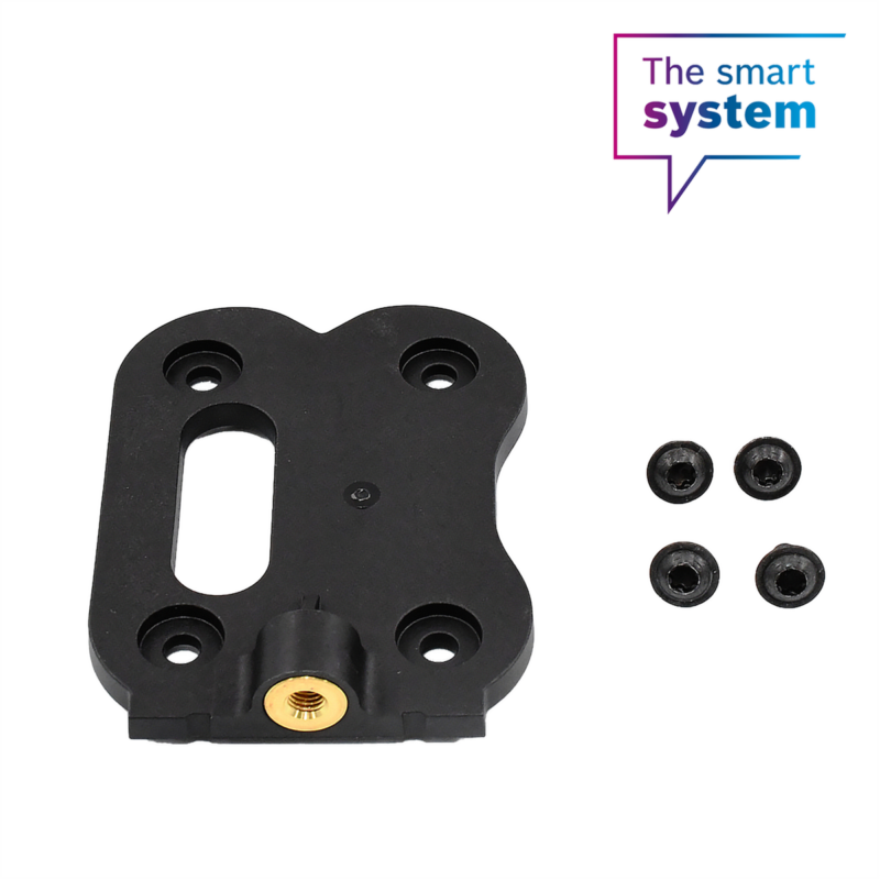 Bosch eBike Kit de placa de fijación de CompactTube vertical, no para el lado de la cerradura, fijo (BBP324Y)