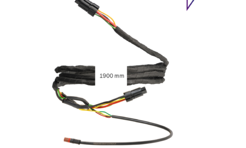 Bosch eBike Cable en T de batería para Component Connector, 1.900 mm (BCH3912_1900)
