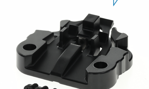 Bosch eBike Kit de placa de fijación de PowerTube 600, lado de la cerradura, pivotante (BBP386Y)